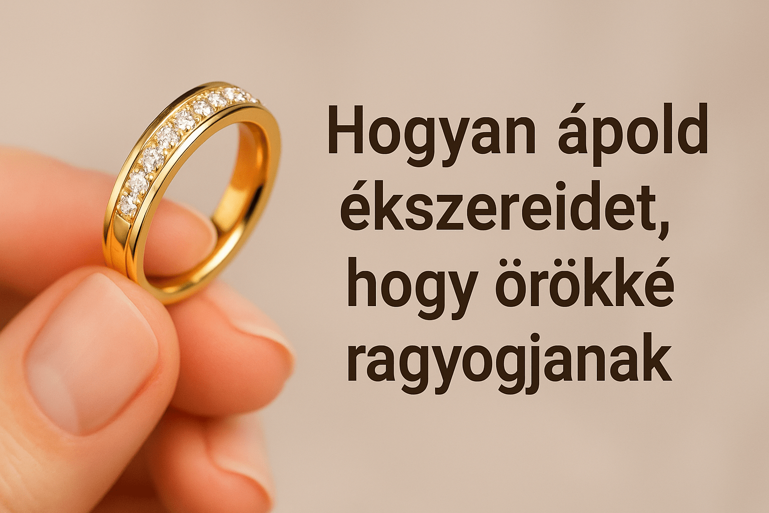 Hogyan ápold ékszereidet, hogy örökké ragyogjanak – teljes útmutató - Ferro Jewelry