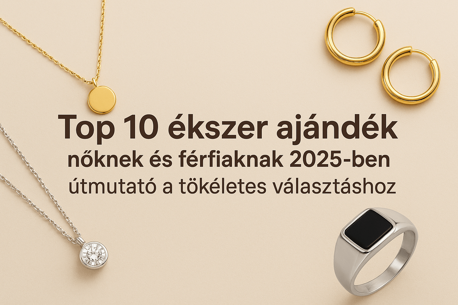 Top 10 ékszer ajándék nőknek és férfiaknak 2025-ben – útmutató a tökéletes választáshoz - Ferro Jewelry