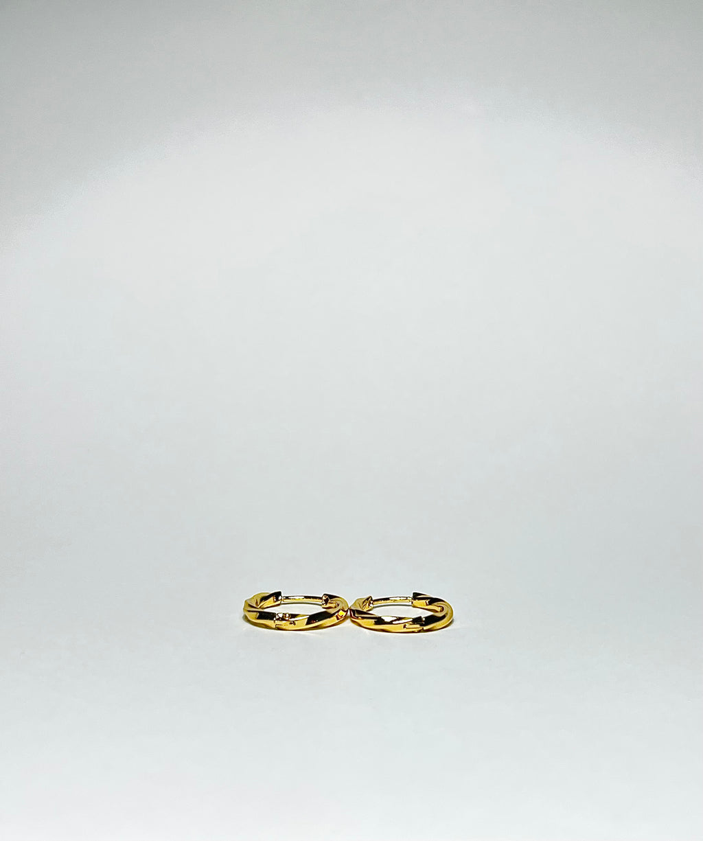 Helia - 18K Aranyozott Nemesacél Fülbevaló