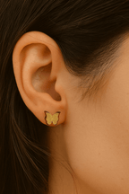 Ferro Jewelry - Fülbevaló - Belle – 18K Aranyozott Nemesacél Fülbevaló