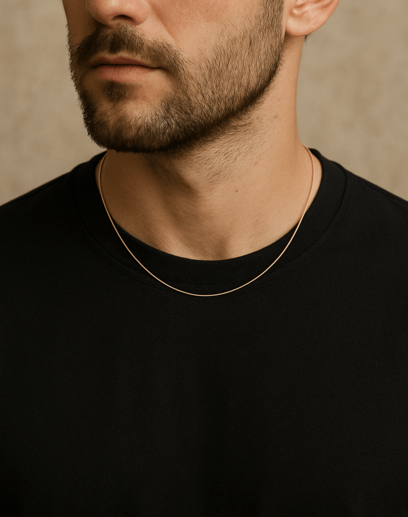 Ferro Jewelry - Nyaklánc - Blade - 18K aranyozott nemesacél nyaklánc