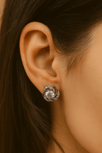 Ferro Jewelry - Fülbevaló - Crystalora - Ezüst Moissanite Fülbevaló