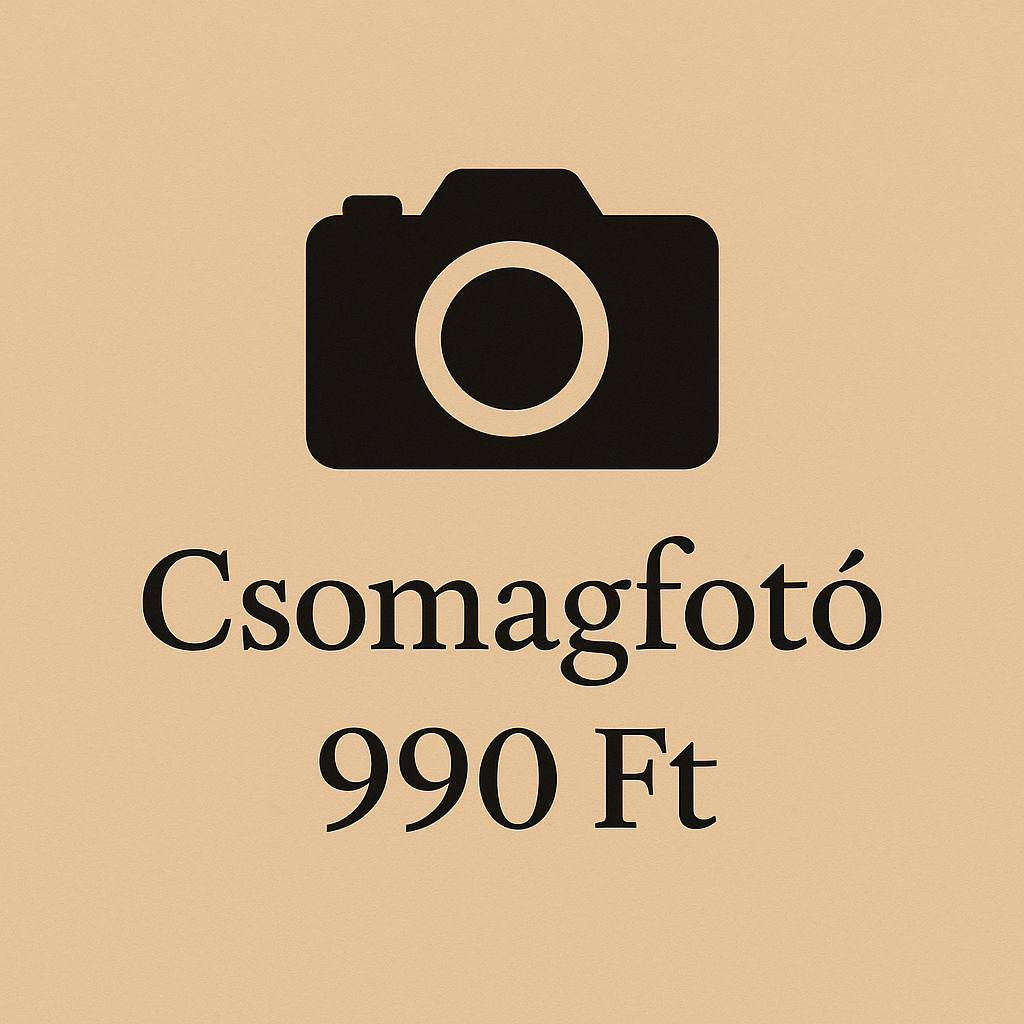 Csomagfotó - Képet Küldünk a Rendelésedről