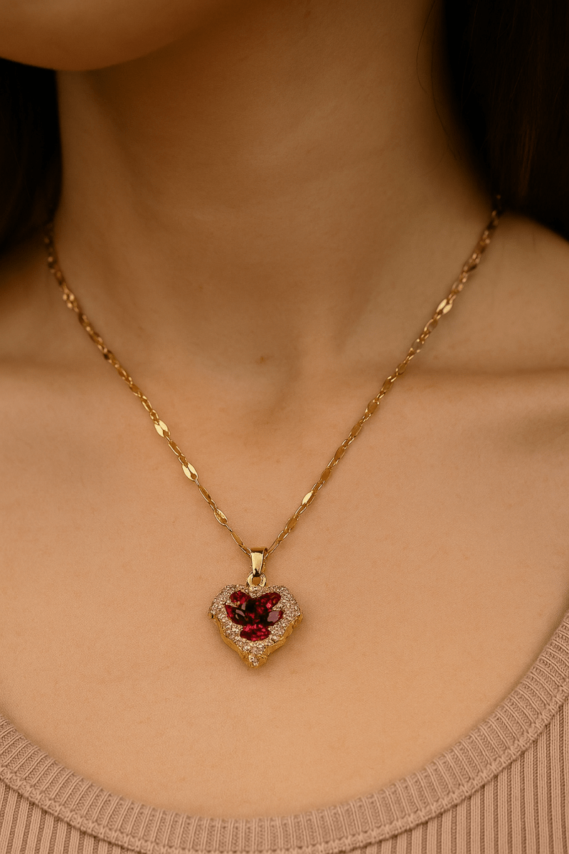 Ferro Jewelry - Nyaklánc - Il Cuore - nemesacél nyaklánc