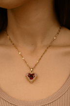 Ferro Jewelry - Nyaklánc - Il Cuore - nemesacél nyaklánc