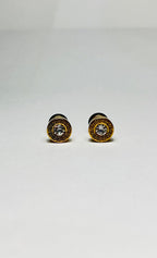 Ferro Jewelry - Fülbevaló - Maeander - Nemesacél fülbevaló cirkónia kővel