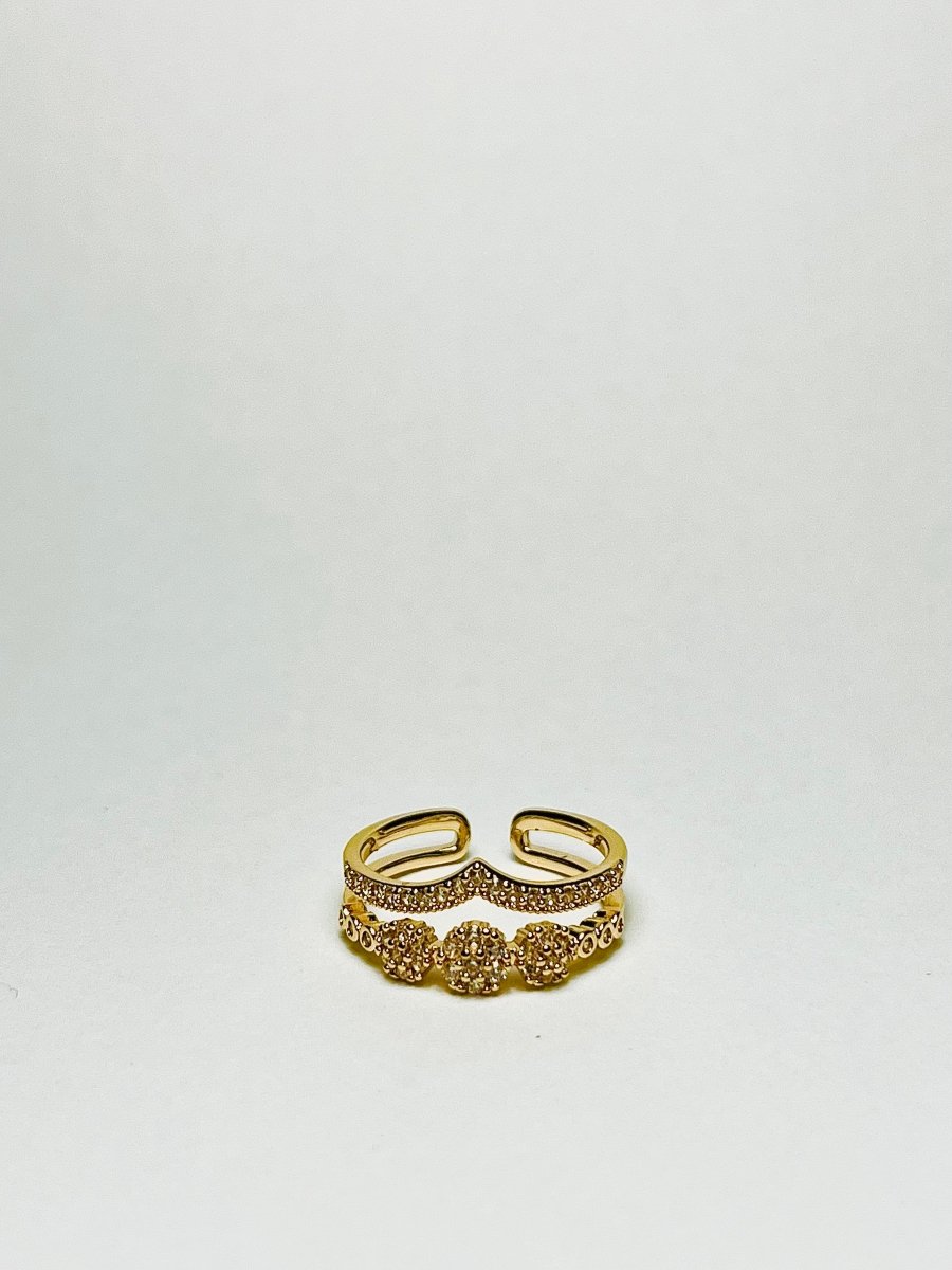 Ferro Jewelry - Gyűrű - Natalie - Cirkónia köves nemesacél gyűrű